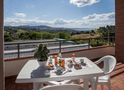 Double Room with Terrace and Panoramic View