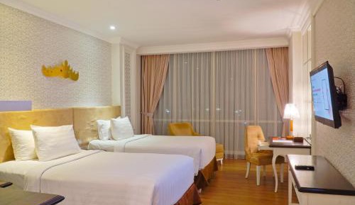 Deluxe Twin Room with Pool View