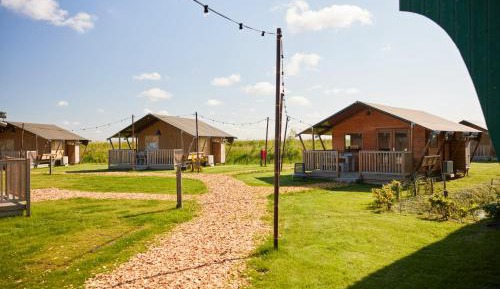 Glamping tent voor 8 personen