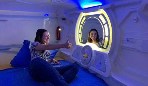 Single Capsule with Shared Bathroom
