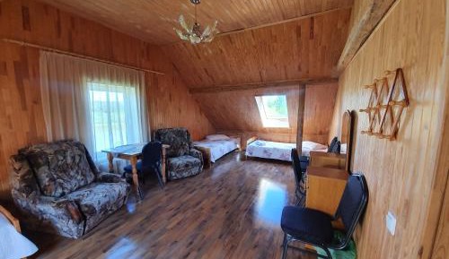 Family Room with Shared Bathroom