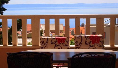 Two-Bedroom Apartment with Balcony with Sea View