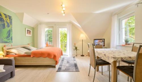Apartment with Balcony and Kitchenette