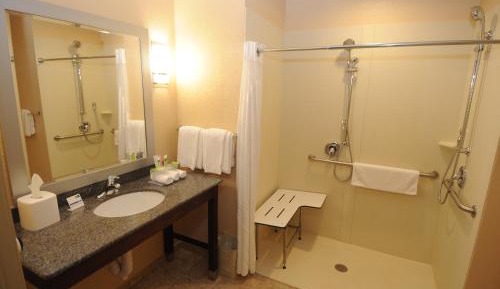 Standard King Room with Roll-in Shower - Mobility Accessible