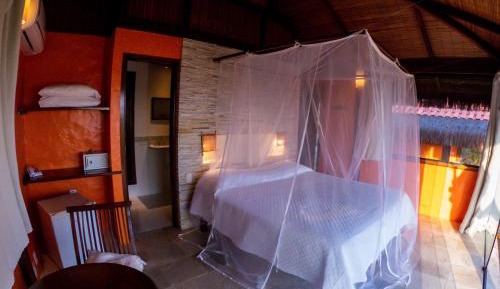 Standard Double Bungalow with Air Conditioning and Private Deck - Annex