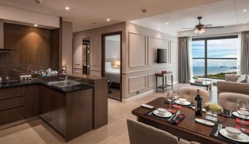 Two-Bedroom Apartment with Partial Ocean View