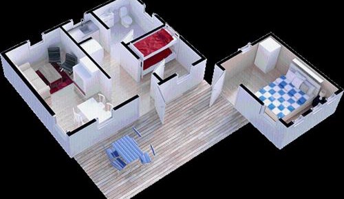 Two-Bedroom House