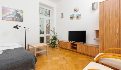Studio with Balcony
