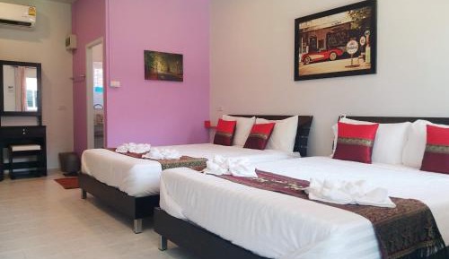 Quadruple Room with Garden View
