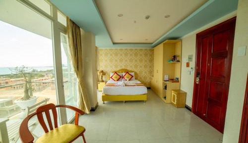 Deluxe Double Room with Balcony and Sea View