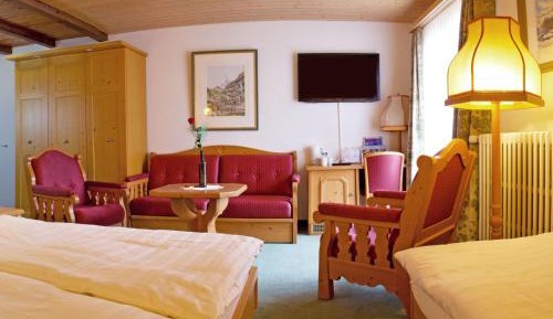 Superior Triple Room with Balcony and Matterhorn View