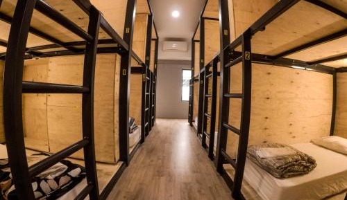 Bed in 12-Bed Dormitory Room