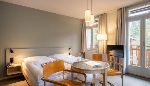 Triple Room with Balcony and Garden View