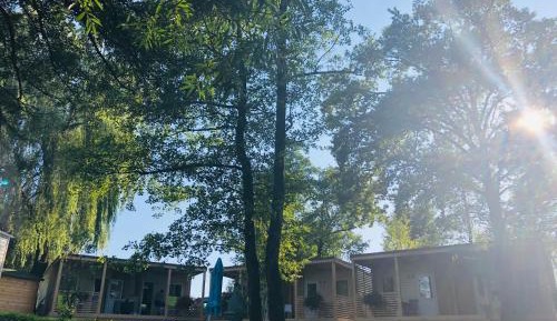 One-Bedroom Mobile Home with River View