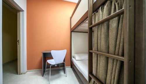 Single Bed in Female Dormitory Room
