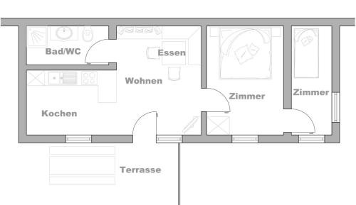 Apartment with Terrace