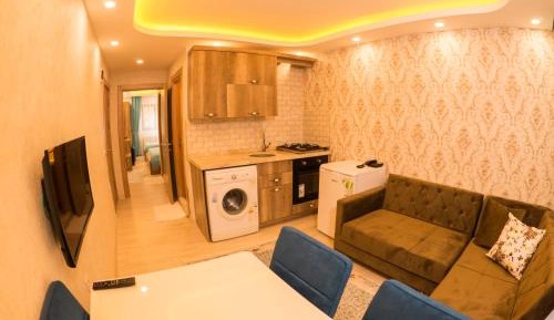 One-Bedroom Apartment with Kitchen