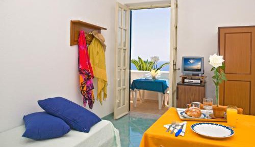 Single Room with Balcony and Sea View