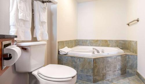 Business Queen Suite with Whirlpool and Sofa Bed