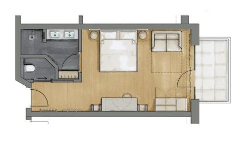 Deluxe Double Room with Balcony