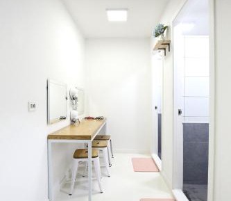 Single Bed in Female Dormitory Room