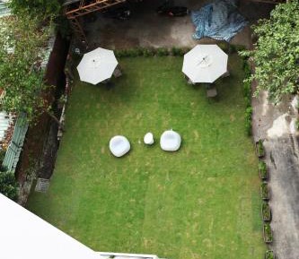Double Room with Garden View and Balcony