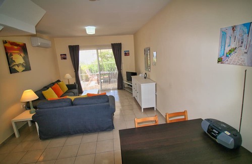 Peyia Town House | Poolside Retreat with Garden Access near Sandy Beach