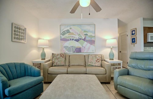 Gulf Shores Condo | Sandpiper 16A ~ Enjoy the View from your Patio Swing~Bender Vacation Rentals