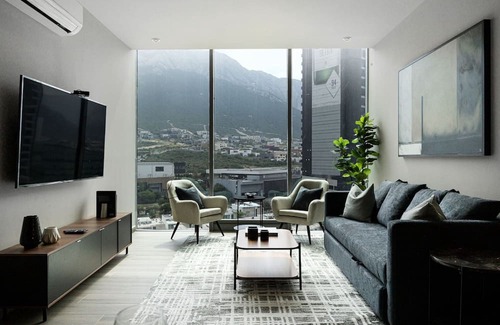 Monterrey Apartment | Inviting Stay at Jardín Secreto 901 Near US Consulate