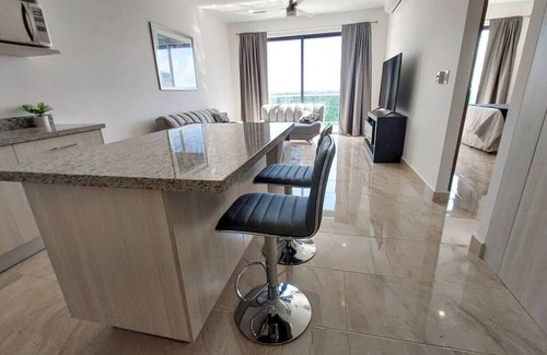 Ejidal Apartment | Budget-Friendly 3BR PH with Private Pool & Great Amenities