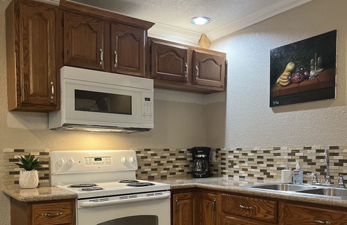 Roseville Apartment | Modern Studio with Full Kitchen, Ideal for Families