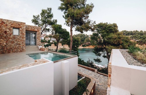 Votsi Villa | Boutique villa with private pool in Alonissos island, Greece. Mesmeric sea view.