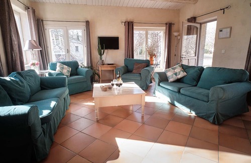 Sigonce Villa | Villa-Private Bathroom-Le grand mas
