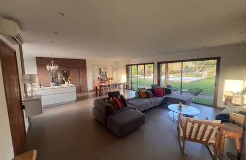 Cauro Villa | Modern Villa with Pool, Garden & Steps to the Beach