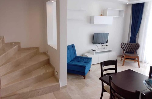 Kalkan Apartment | Elegant Stonehaus Apart Dublex with Jacuzzi & Sea View