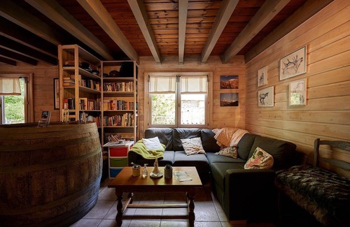 Meolans-Revel Ski Chalet | Pet-Friendly Villatent with Lake View at River Campsite