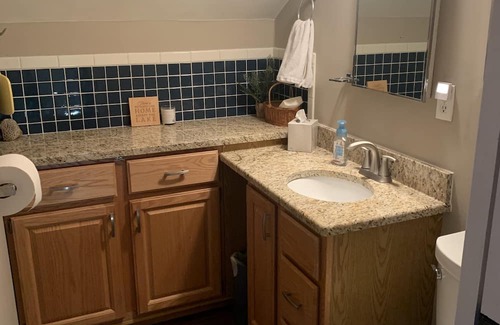 Onaway House | Relax at Sunset Dreams by Black Lake with Family Amenities
