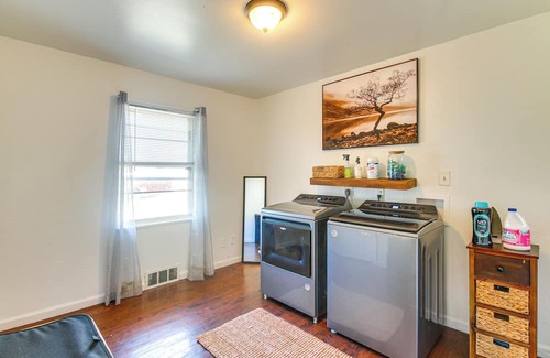 Midwest City Cottage | Easy OKC Access! Quiet Home w/Yard & Workspace