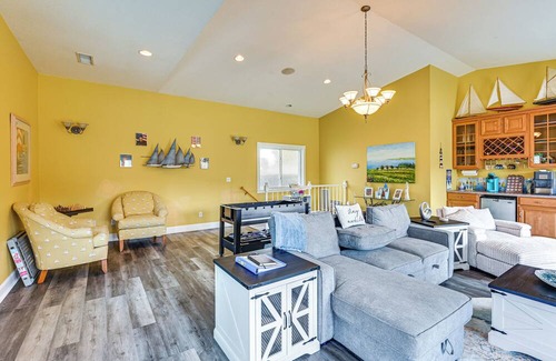 Eddyville Cottage | Fish & Grill: Spacious Home in Eddyville!