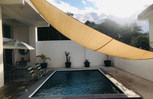 Manzanillo House | House with pool one block from the beach!