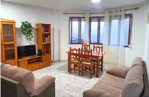 Brena Alta Apartment | Apartment 'Amanecer Las Breñas' with Sea View, Shared Terrace and Wi-Fi