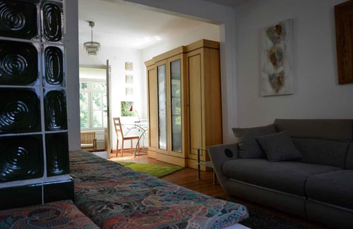 Gersfeld Apartment | Apartment 'Fewo Rhön-Thal' with Mountain View, Private Terrace and Wi-Fi