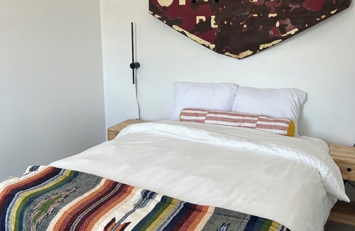 Marfa Apartment | Pik Pak B- 2 bedroom Suite inside Vintage Gas Station w/EV charging