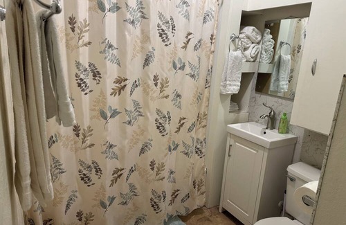 Miller Apartment | Cozy 2-bedroom apartment with WiFi, AC in downtown Miller with rooftop patio.