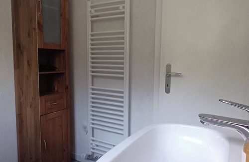 Beckedorf Bed & Breakfast | Gemütliches 1 Zimmer Apartment mit Küche und Terrasse,bei Bad Nenndorf,steinhude