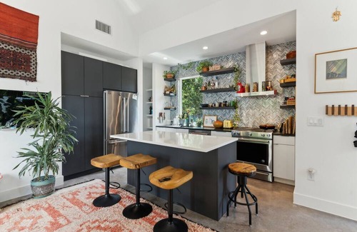 MLK House | Funky And Modern East Austin Home With Sauna 2 Bedroom Home by RedAwning
