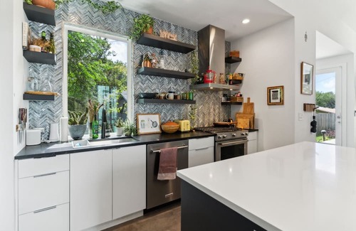 MLK House | Funky And Modern East Austin Home With Sauna 2 Bedroom Home by RedAwning