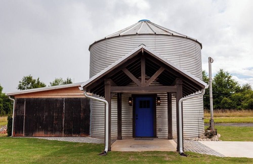 Jersey Cottage | Farm Stay - Spend the night in a converted grain silo on a working tree farm!