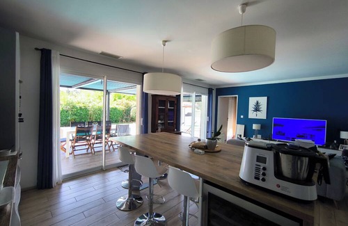 Salles House | Pretty new house with pool near Arcachon