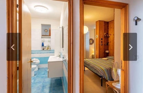 San Mauro Cilento Apartment | Cozy Retreat at The House on the Cliff with Family Amenities